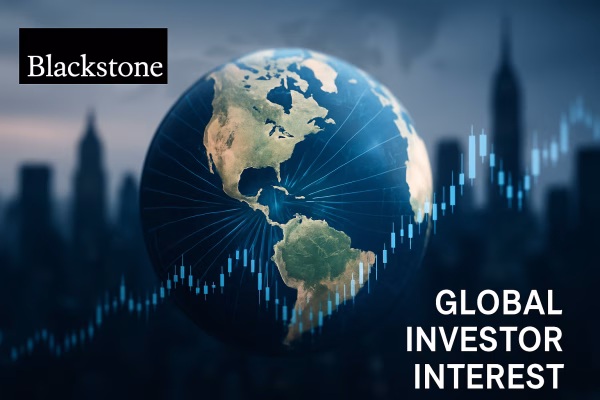 Blackstone headquarters building representing global investment leadership in 2025